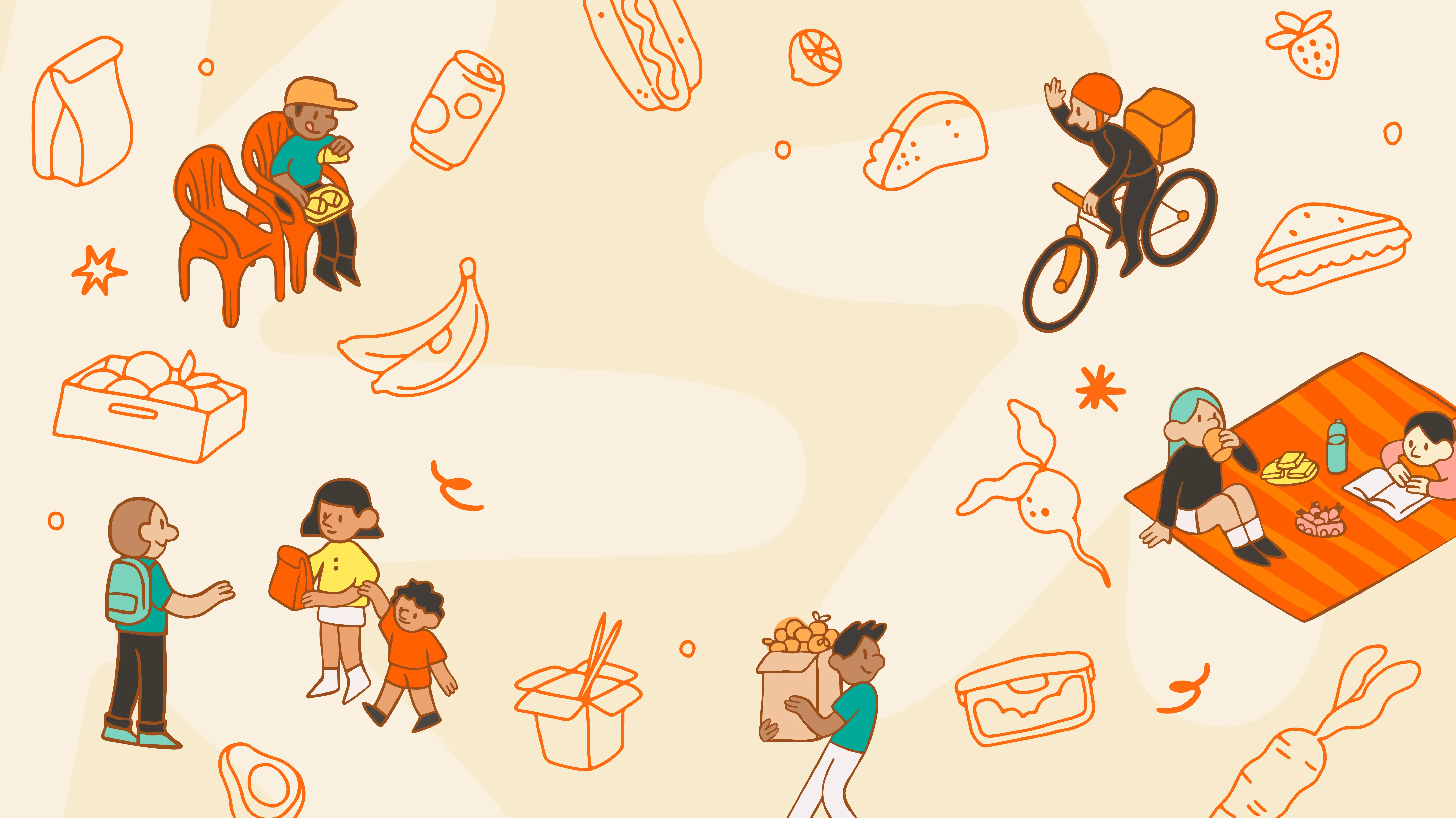 Taco Share Background